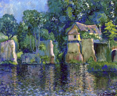 Vernon, vicino a Giverny, 1909 da Theodore Earl Butler